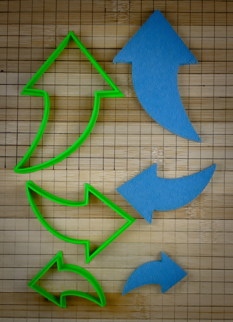 Arrow Symbol Pointer Sign up Down Left Right 4 in 1 Combo | Etsy