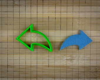 Arrow symbol Cookie Cutter - Pointer Sign up down left right - 4 in 1 Combo
