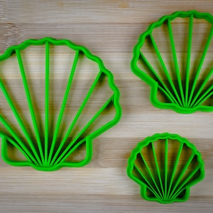 Seashell - Sea shell - Marine animal - Summer - Mollusc - Mollusk - Cookie cutter Multi-Size