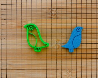 Little Bird Cookie Cutter - Colorful Small Bird Singing - Spring Forest - Love Song - Baking Tool