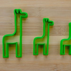 Grande giraffa - Alta giraffa - Africa - Cartone animato - Taglierina biscotto