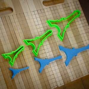 Eiffel Tower - Cultural icon of Paris France - Cookie Cutter Multi-Size image 10