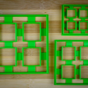 Square Window - Wooden small window - Cookie cutter Multi-Size