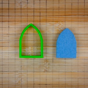 Gothic arch Gothic door Pointed Arch Ogival arch Gate with pointed crown Cookie cutter Multi-Size image 9