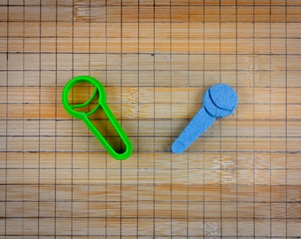 Microphone - Dynamic microphone - Karaoke party - Singing - Mic - Mike - Bug - Recorder - Cookie cutter Multi-Size