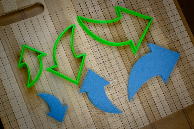 Arrow Symbol Pointer Sign up Down Left Right 4 in 1 Combo | Etsy