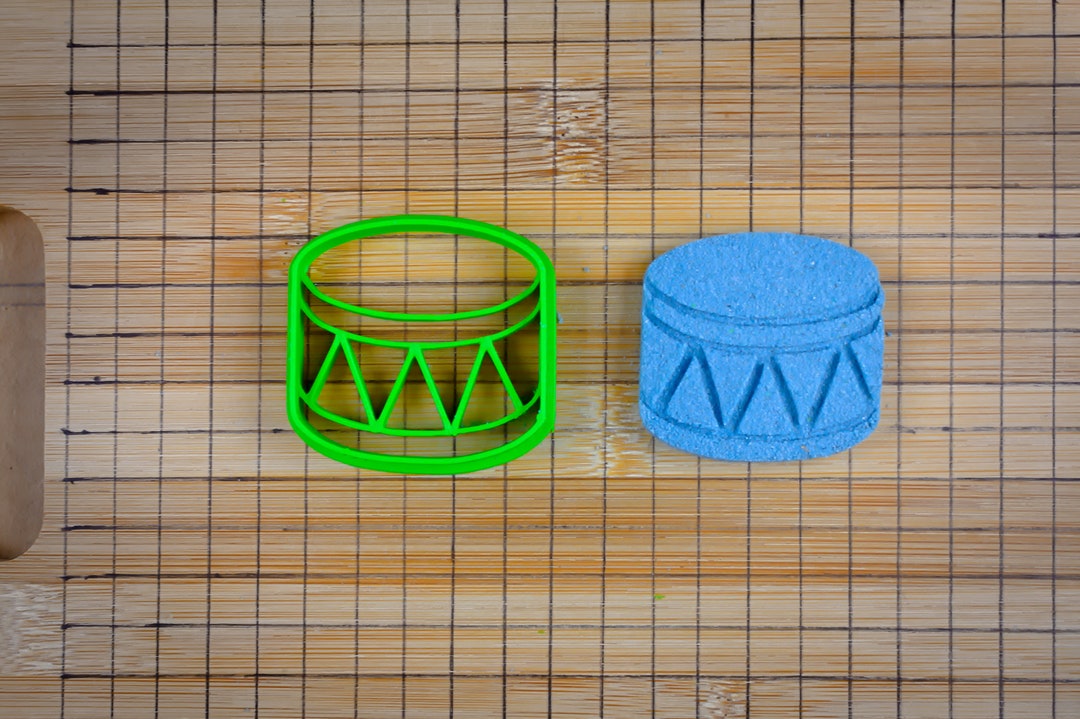 Drum Cookie Cutter - Percussion Musical Instrument - Membranophone ...
