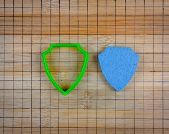 Heater Shield Cookie Cutter - Medieval Knight Shield - Steel Armor - Ancient Combat Protection Shape