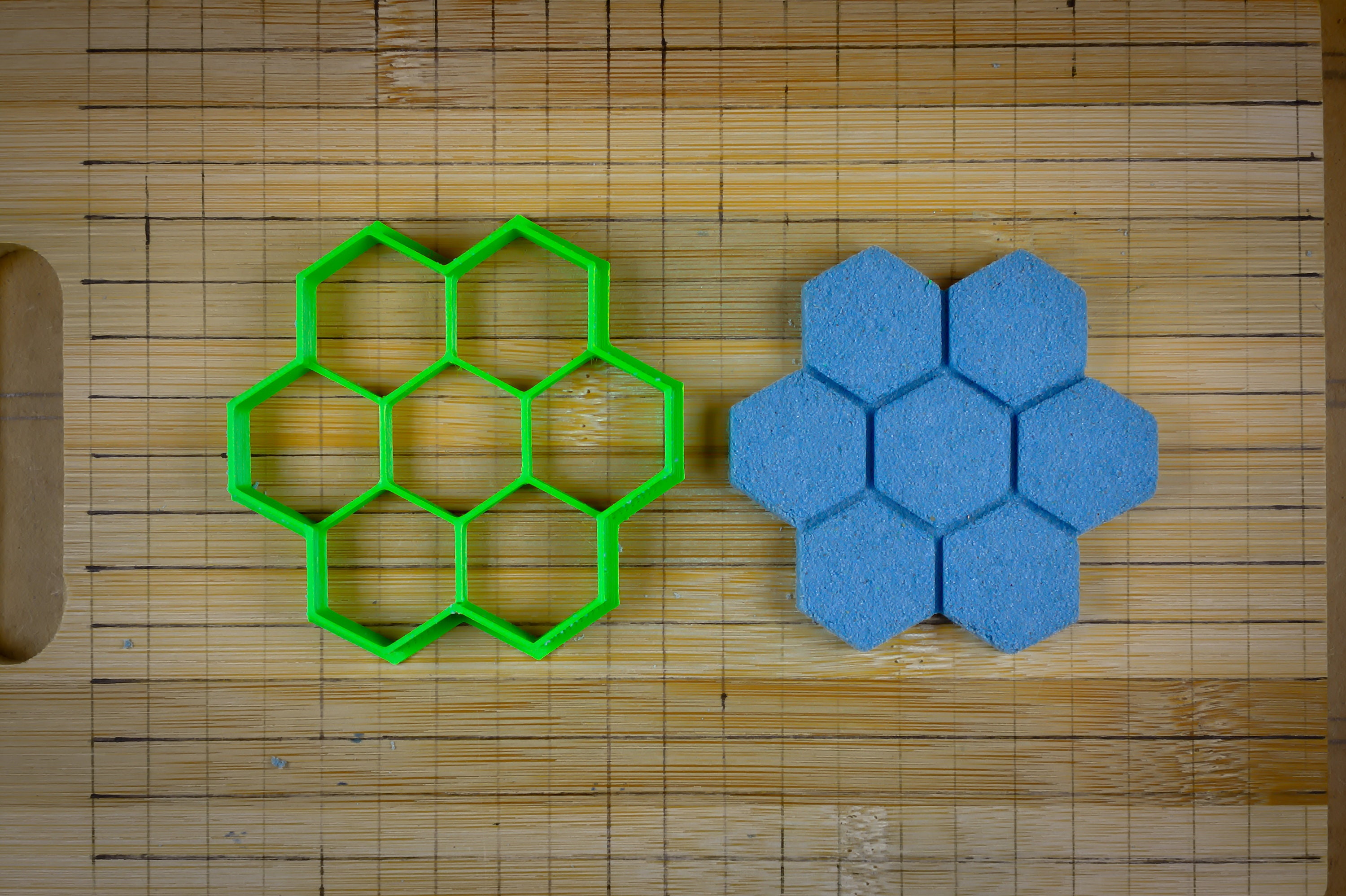 Magic Hexagon Math puzzle pattern Honey bee Etsy