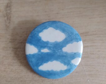 Cloud brooch