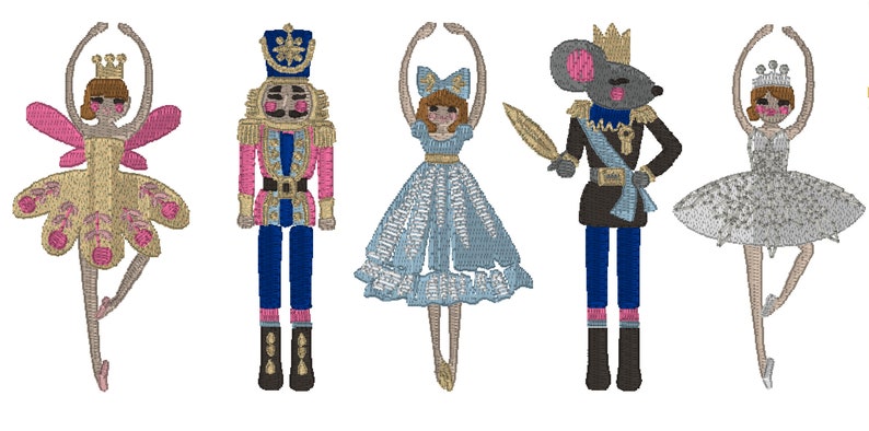 MissWhitesParty Nutcracker Ballet Guest Towel - Thumbnail 3