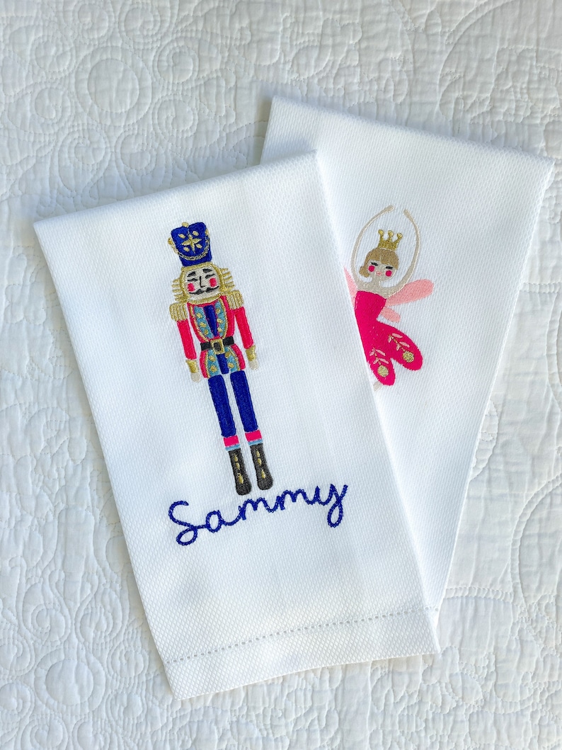 MissWhitesParty Nutcracker Ballet Guest Towel