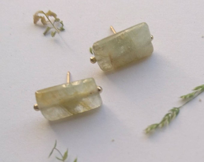 Aquamarine earrings,