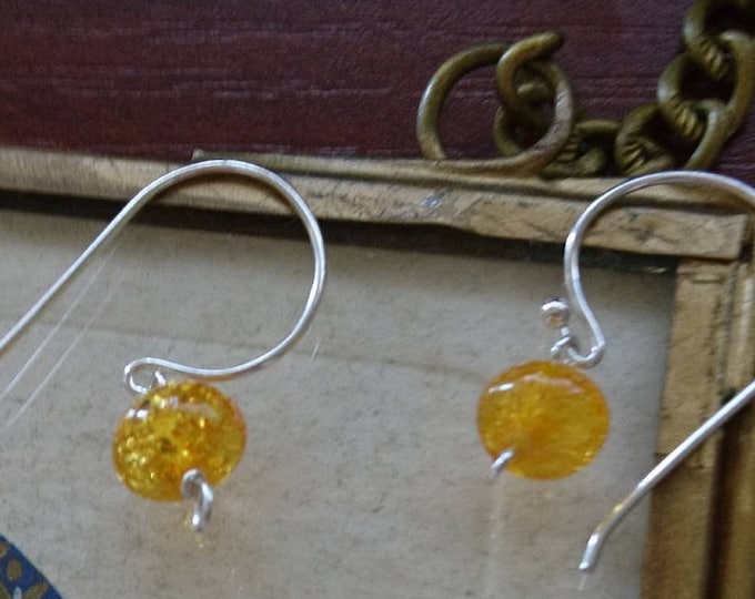 Amber earrings, sterling silver gemstone earrings, summer jewelry, gift for her,amber drops,  silver jewellery, summer jewellery, gift,