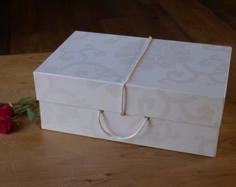 Wedding Travel Maxi Box in Endsleigh Ivory