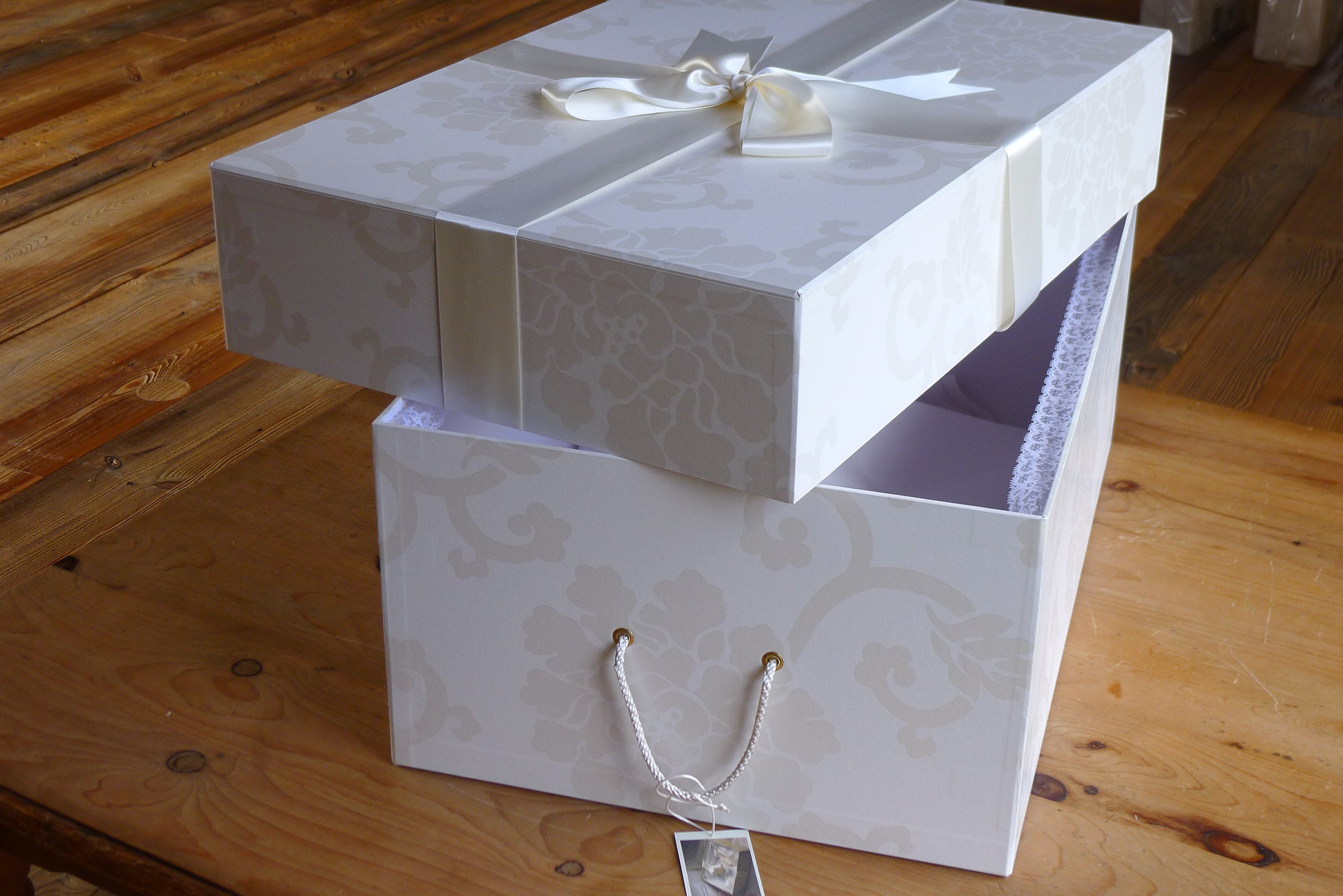 Extra Large Wedding Dress Storage Box in Endsleigh Ivory to Etsy