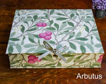 Nieuwe William Morris-doosmap - (A4) Office-collectie en briefpapier, handgemaakt in Engeland