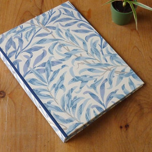 William Morris Ring Binder Willow Blue | Office Stationery & Stationery Gifts