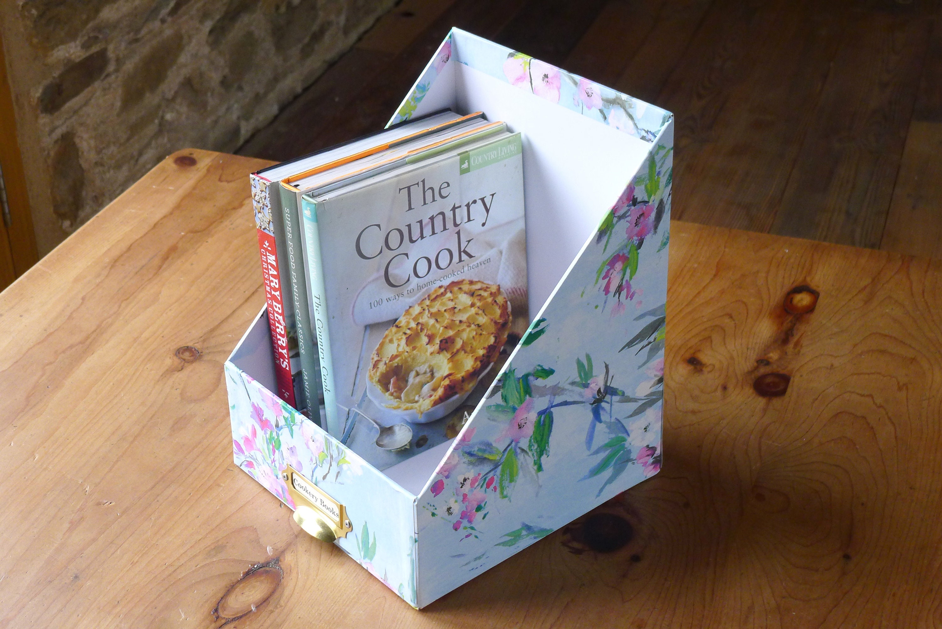 Handmade Cookery Book Holder Kitchen Decor Etsy