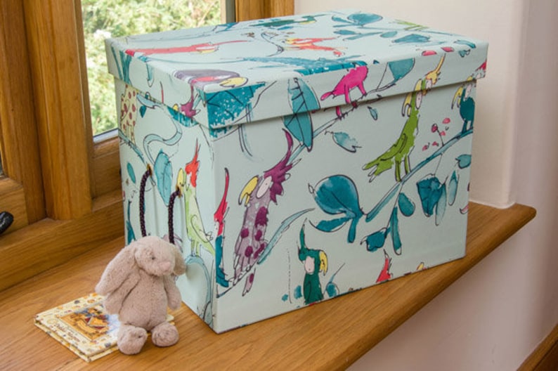 Children's Toy Box Small Handmade Toy Storage Box Etsy