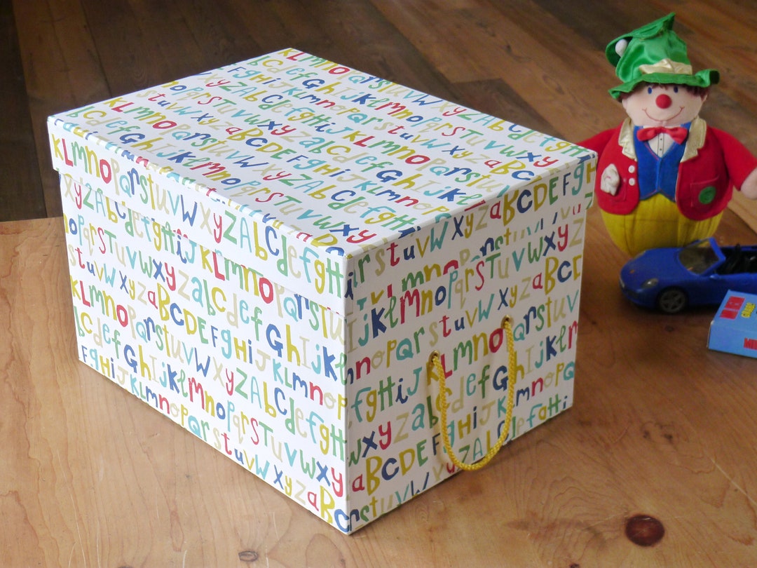 Toy Box for Children Clever Home Storage Handmade Toy Box Etsy