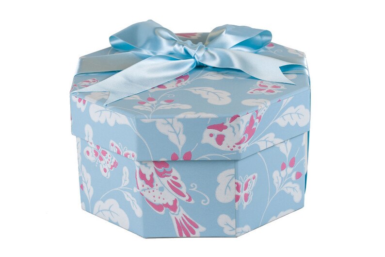 Octagonal Hat Box Etsy