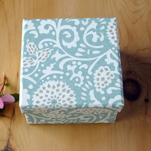 Caja de regalo grande con diseño de jade Chantry - Cajas de regalo hechas a mano / Hermosa caja de regalo / Fabricada en el Reino Unido / Regalos para ella / Regalos para él