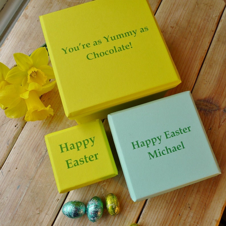 Small Easter Gift Box Gift Boxes for Easter size SMALL Etsy
