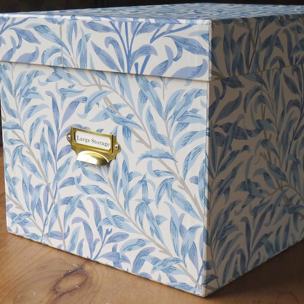 William Morris Large Storage Box | Handmade Storage | Clever Home Storage