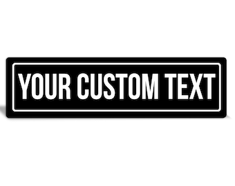 black metal sign, custom metal sign, metal signs, custom signs, black custom sign, business signs, outdoor signs, personalized sign, decor