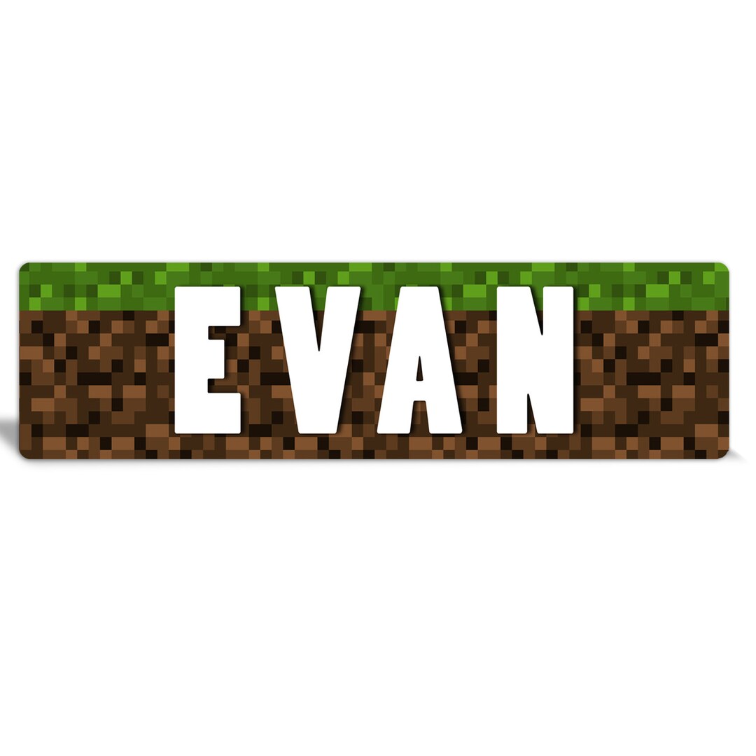 Minecraft Inspired Sign | Minecraft Sign | Minecraft Decor | Minecraft ...