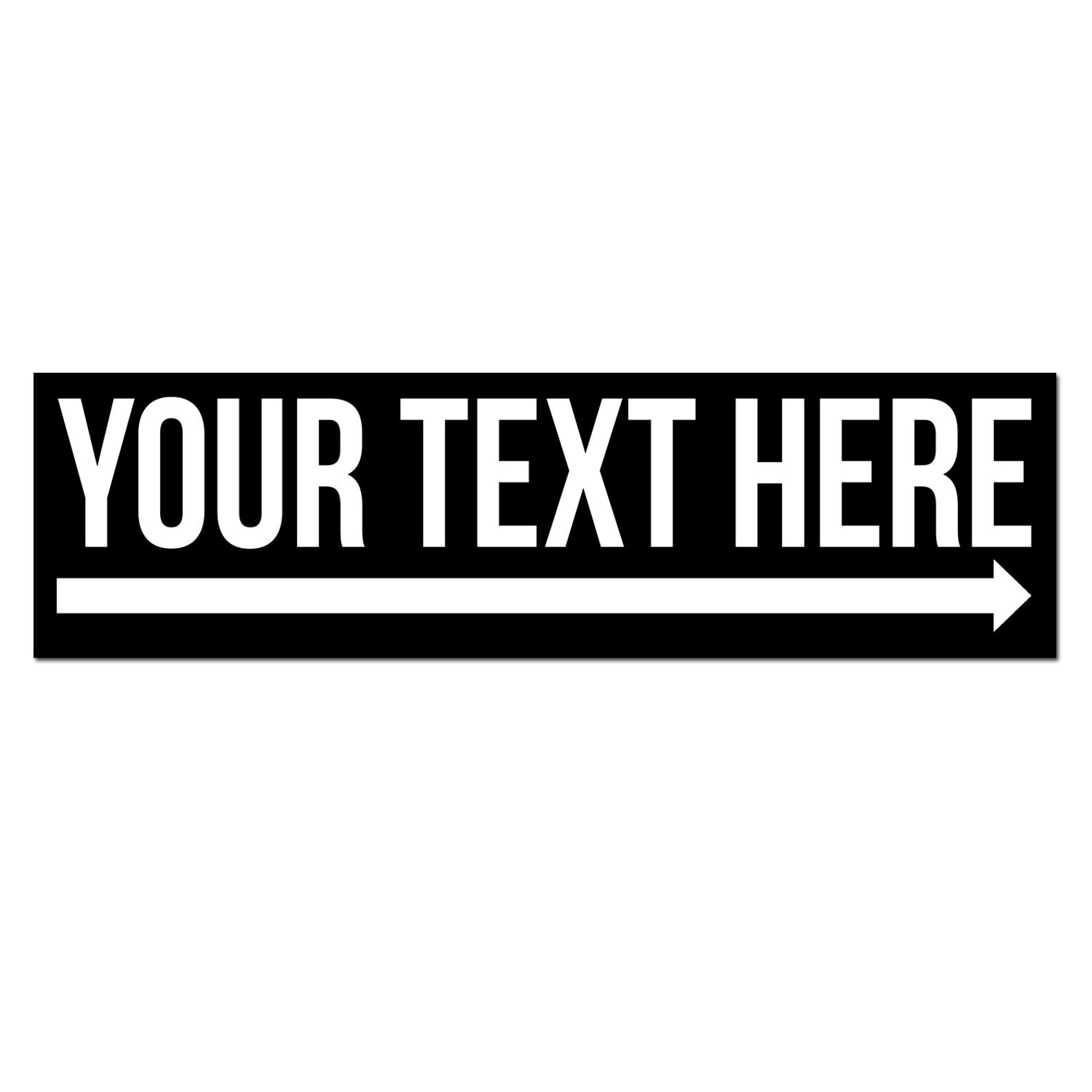 Black Arrow Sign Custom Sign Metal Signs Directional Sign Etsy