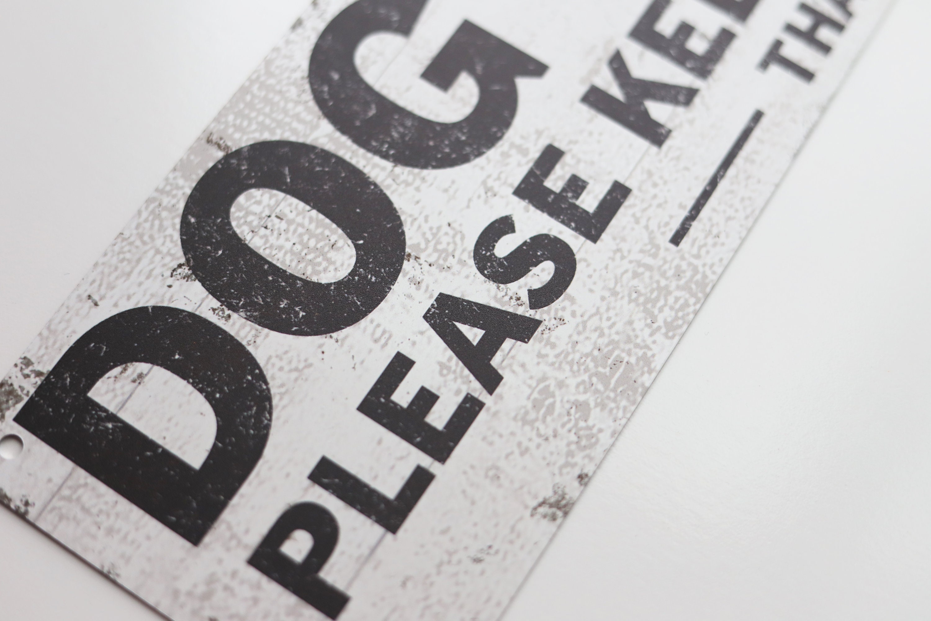 Dog in Yard Dog Sign Close Gate Sign Dog Outside Dog Etsy