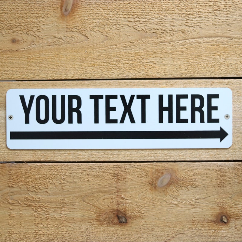 Directional Sign - Etsy