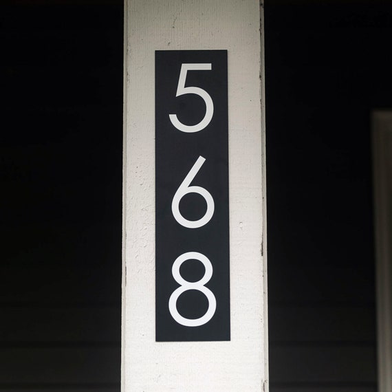Modern Address Sign Custom Address Sign Address Sign Etsy
