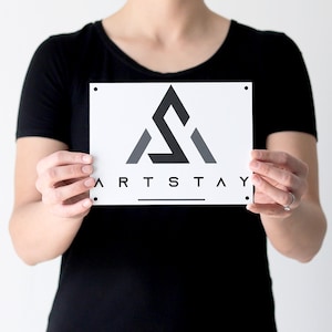 Custom Metal Logo Sign: Personalized Business Sign