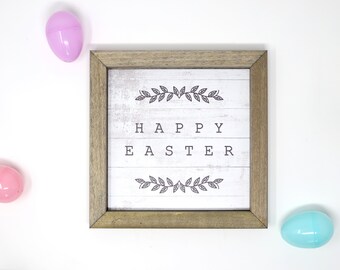 Easter Decor | Easter Sign | Easter Shelf Decor | Happy Easter Decor | Easter Home Decor | Easter | Happy Easter Sign