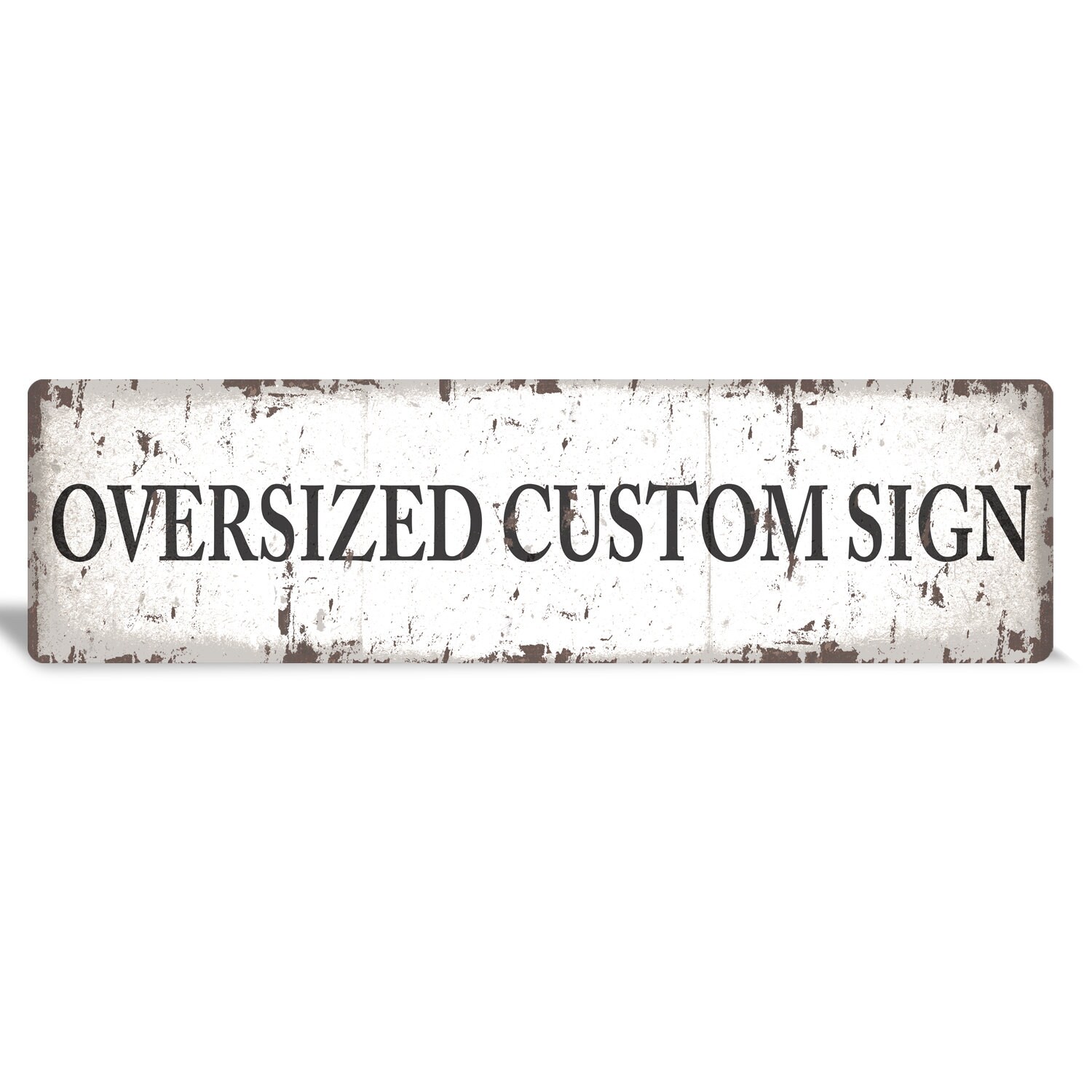Oversized Custom Metal Sign: Rustic Barn, Business, Outdoor