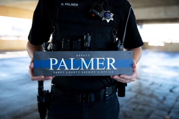 Police Sign Police Officer Gift Police Officer Decor Etsy