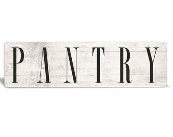 Pantry Sign - Farmhouse Home Decor - Pantry Decor - Farmhouse Wall Decor - Housewarming Gift - Farmhouse Metal Sign - Pantry