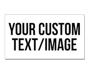 Custom Metal Logo Sign: Personalized Text or Image