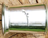 Julep Cup English Pewter Pistol old Emblem Shooting Gift 281