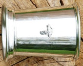 Julep Cup English Pewter Quail Emblem Shooting Gift 290