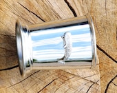 Julep Cup English Pewter Sperm Whale Emblem Mammal Wildlife Gift 392