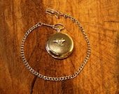 Anvil Design Pocket Watch Pewter Gift Boxed FREE ENGRAVING Blacksmiths Present 007