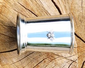 Julep Cup English Pewter Bee Beekeeping Emblem Insect Wildlife Gift 027