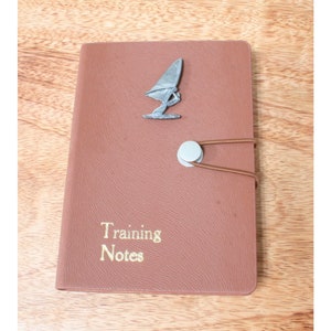 Windsurfing Training Notes Jotter Notebook Lined Notepad Student Exam Book 395 tn