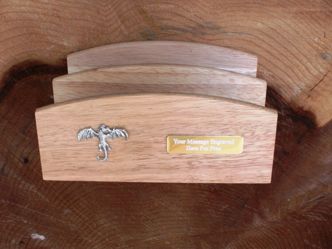 Mythology & Fantasy Letter Rack Wooden Office Storage Rack - Etsy