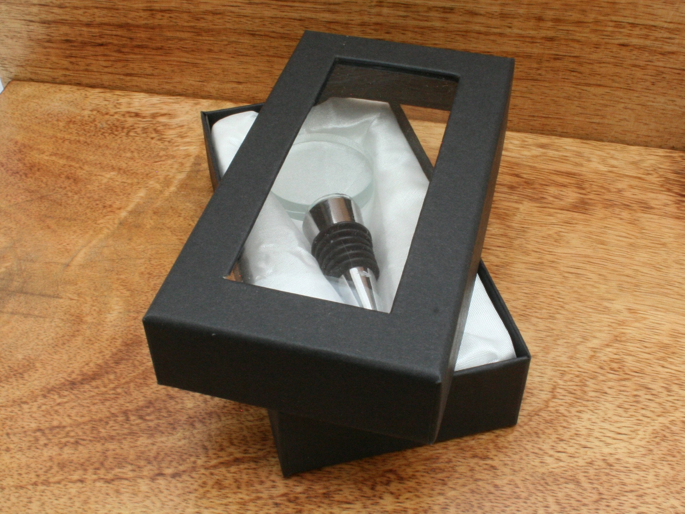 Household Dogs Wine Stopper Glass And Steel Whiskey Bottle Stopper Cork Spaniel Staffy Bulldog Valentine's Gift Wc - UK