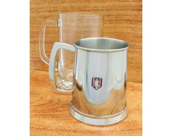 Royal Engineers Regiments Tankard Beer Stein Glass Or Metal FREE Engraving Military Gift td